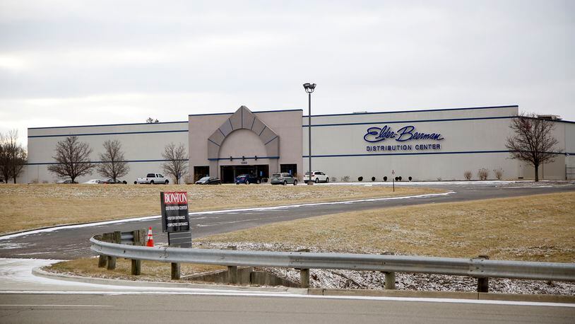 The Elder-Beerman Distribution Center in Fairborn is up for auction. TY GREENLEES / STAFF