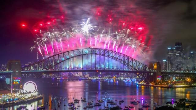 Photos: New Year's celebrations around the world