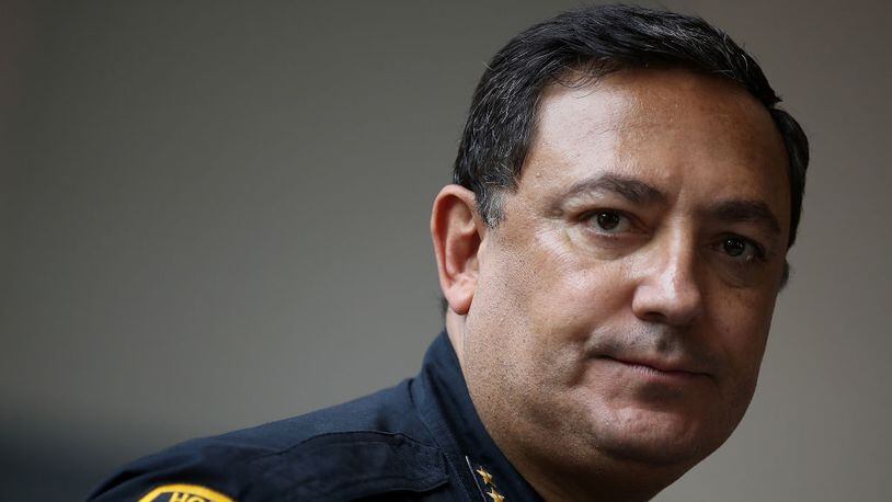 Houston police chief Art Acevedo posted on his Facebook page that he has hit “rock bottom” after 10 people were killed and 10 others hurt in a shooting at Santa Fe High School.