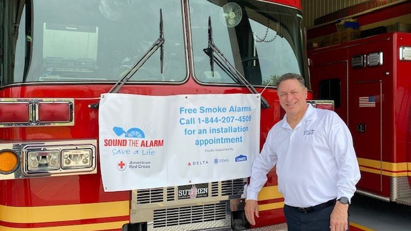 Middletown fire Chief Paul Lolli said every house should have a working smoke detector. The fire department, the Red Cross and community partners are holding events the next two Saturdays to register residents and to install the devices. SUBMITTED PHOTO