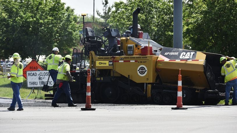 Butler County townships received a $5 million boost to repair roads from the county commissioners' $74.4 million allocation of American Rescue Plan Act. NICK GRAHAM/STAFF