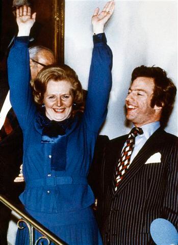 The iconic Margaret Thatcher