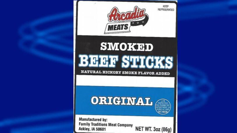 An Iowa meat company has to recall 270 pounds of beef stick products.