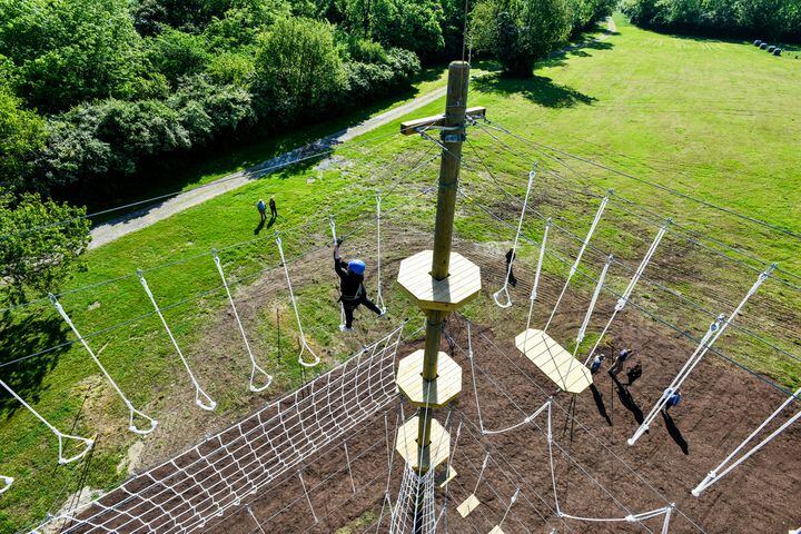High ropes course now open at YMCA's Camp Campbell Gard in Butler County