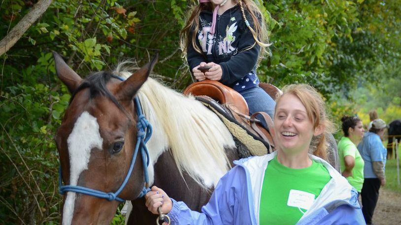 Horseback rides, tractor-drawn hayrides and more are all part of the family fun at Horse Daze. Pictured are participants from a previous Horse Daze event. CONTRIBUTED