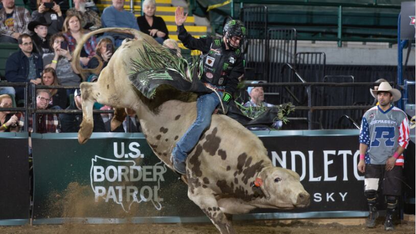 The Professional Bull Riders (PBR) event to take place this Saturday, March 14, at the Nutter Center has been postponed until Saturday, Aug. 15.