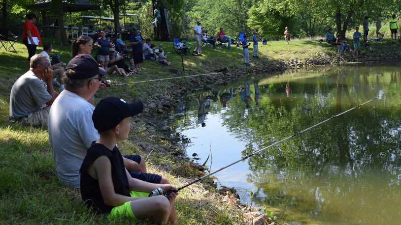 The annual Wilks Insurance Fishing Derby will be June 18 at Pyramid Hill Sculpture Park in Hamilton. The popular event has expanded to offer fishing competitions for children and adults. CONTRIBUTED