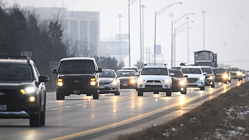 AAA is projecting a record of more than 115 million travelers this holiday season. Both AAA and the Ohio Department of Transportation say the heaviest travel days for motorists may come this weekend. MARSHALL GORBY/STAFF