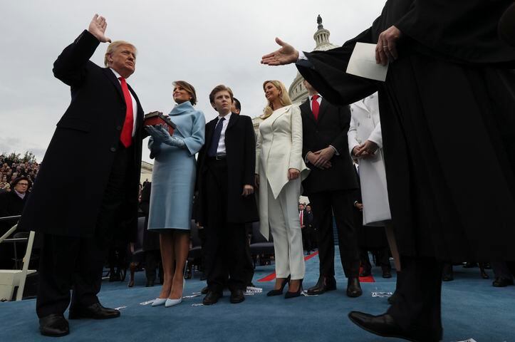 Trump family at Inauguration
