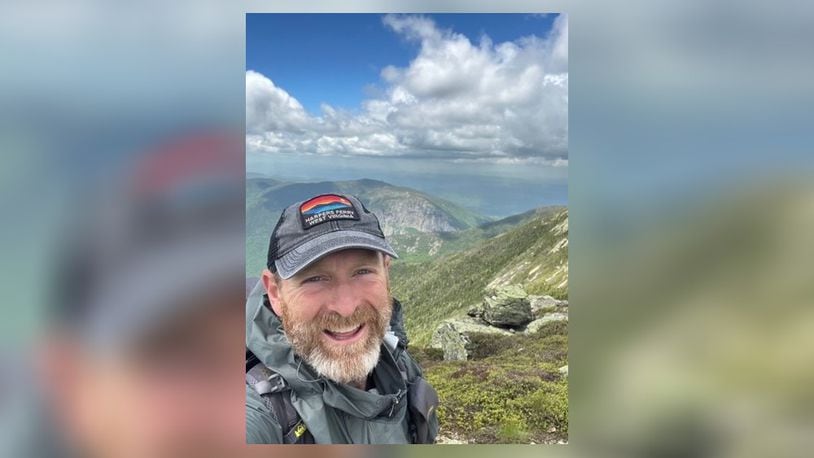 Joe Schellenbach, who graduated from Badin High School in Hamilton in 1991, has trekked the Appalachian Trail. CONTRIBUTED