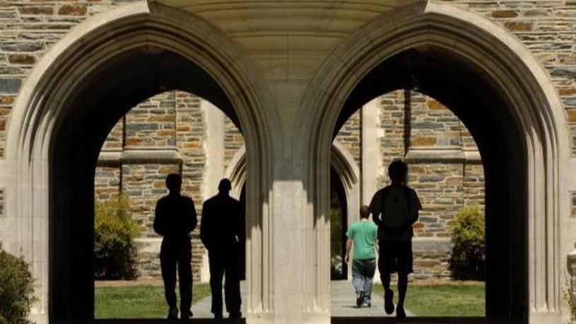 Duke University. File photo.  (Photo by Sara D. Davis/Getty Images)