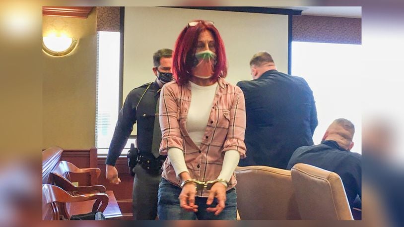 Samantha Harvey of Hamilton was sentenced to 66 months in prison for the May crash in Fairfield that seriously injured two Edgewood High School students. She pleaded guilty to aggravated vehicular assault and vehicular assault. LAUREN PACK / STAFF