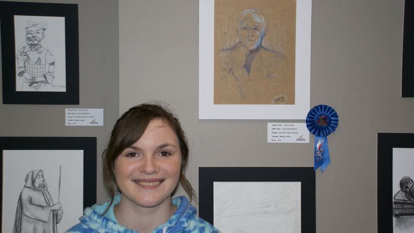 Callie Imundo, a sophomore at Franklin High School, was named Best of Show.