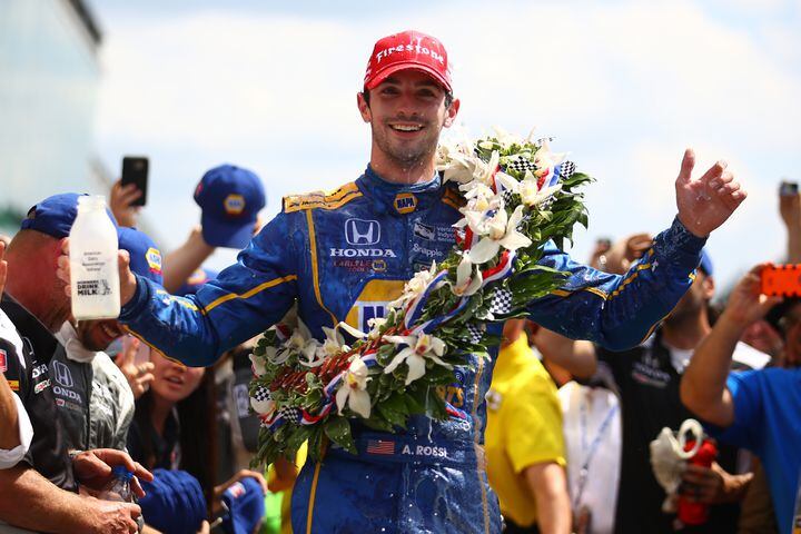 Alexander Rossi wins 100th Indy 500
