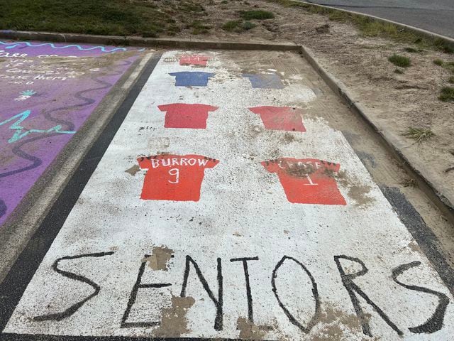 Fairfield High School senior parking lot spaces 