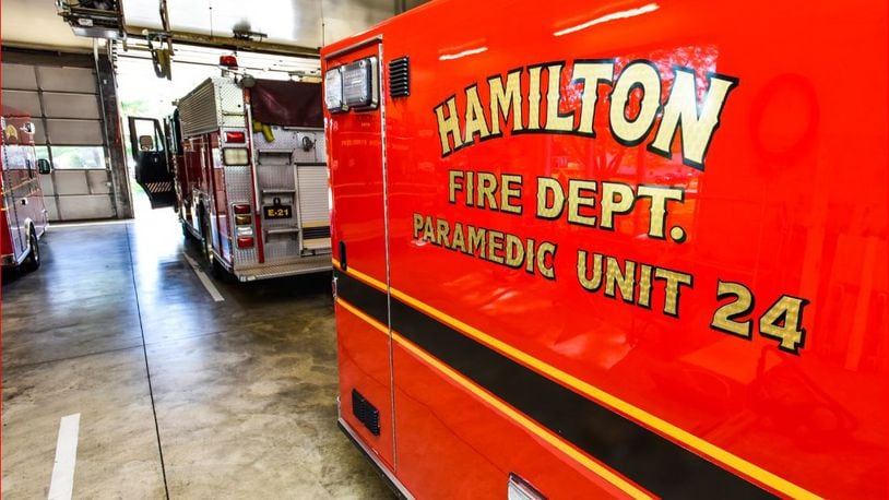 Both the Hamilton police officer who arrested a man after a scuffle and the suspect refused treatment by a Hamilton emergency squad after the man refused to leave a courts area after being told to do so. FILE PHOTO