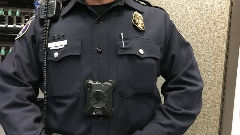 Ohio Gov. Mike DeWine wants all officers in the state to wear body cameras. DENISE G. CALLAHAN/STAFF