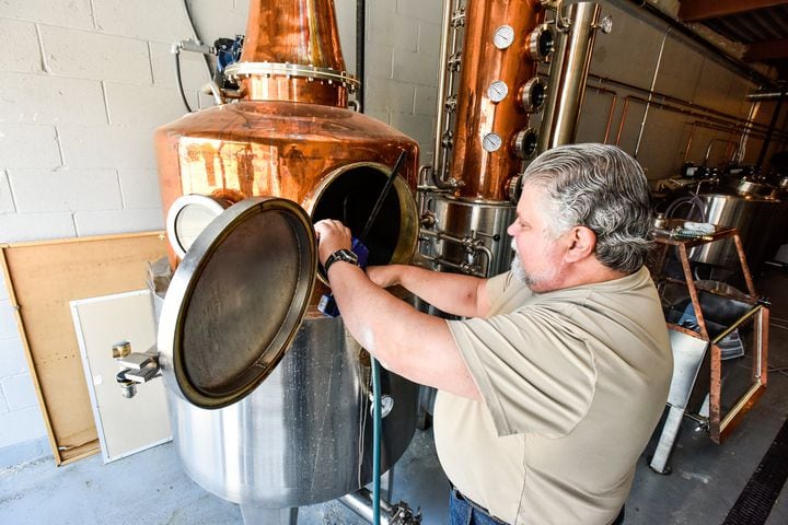 White Dog Distilling Company open in downtown Middletown