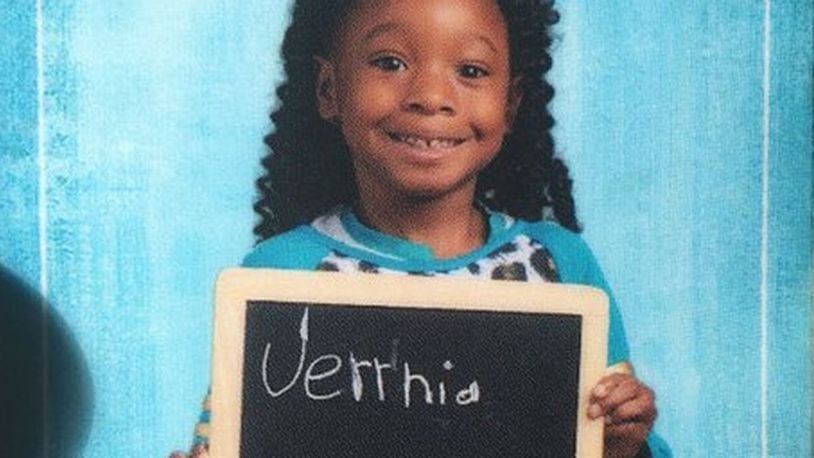 Jernia Horne, a 6-year-old girl who was hit by a pickup truck while waiting for a school bus in Lancaster County Friday morning, has died at the hospital, the county’s coroner said. (WSOCTV.com/WSOCTV.com)