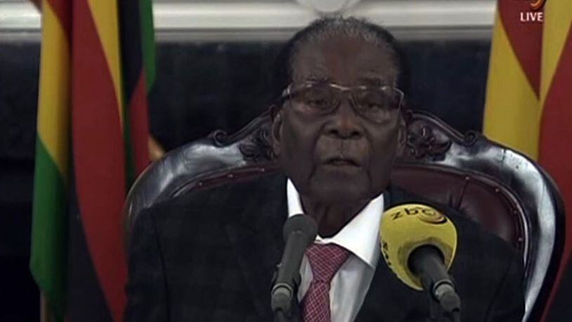 Robert Mugabe stepped down as Zimbabwe's president earlier this week.