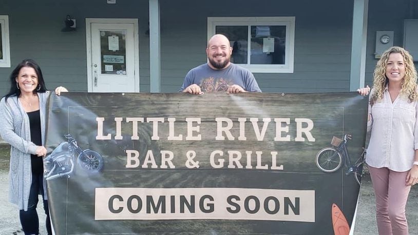 A local family plans to open Little River Bar & Grill. Tonya and Dale Lusby, and Crystal Stewart hope to be open in December.