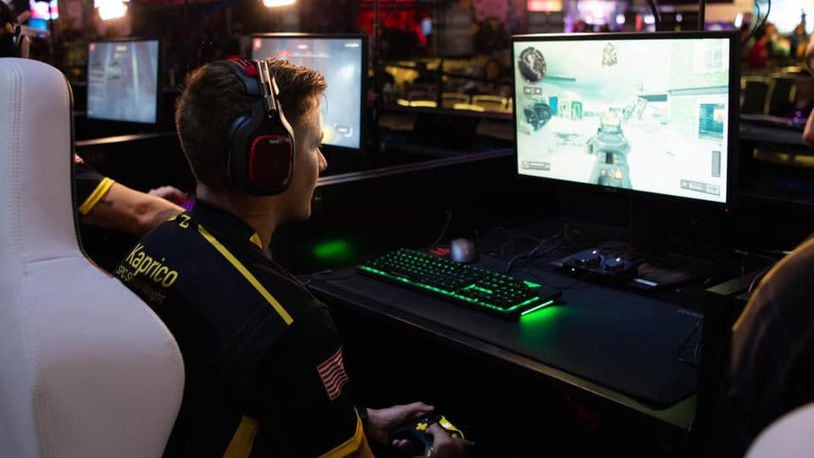 Eight thousand soldiers signed up for the 16 slots on its new esports team. (US Army Recruiting Command USAREC)