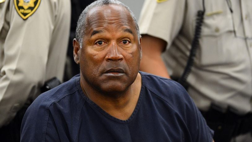 O.J. SImpson was paroled in October.