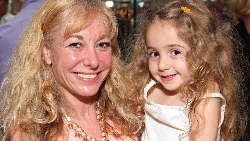 FILE PHOTO: Liz Griggs and Laurel Griggs in 2010 in New York. Laurel Griggs died Nov. 5 from a massive asthma attack.  (Photo by WILL RAGOZZINO/Patrick McMullan via Getty Images)