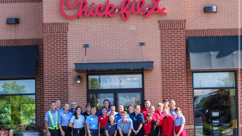 Bridgewater Falls Chick-Fil-A reopened on July 25, some 3-1/2 months after closing for remodeling construction of its restaurant. FACEBOOK/PROVIDED