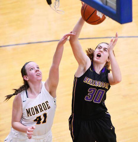 Monroe vs Bellbrook Girls Basketball