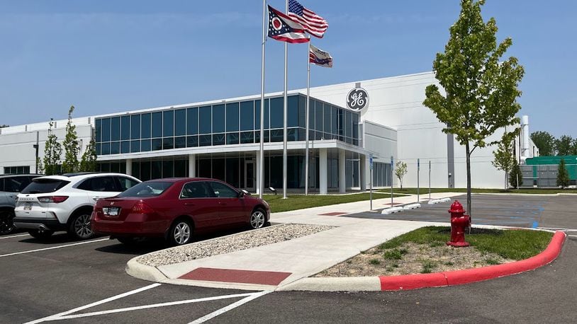 GE Aerospace operations in Beavercreek at 4230 Research Blvd. opened in May 2023. The company said the 280,000-square-foot production facility is meant to "optimize manufacturing operations and advanced technology development into one facility," combining operations from eight locations into one. THOMAS GNAU/STAFF