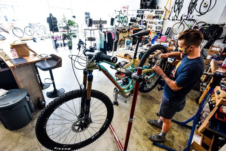 Bike business booming during COVID-19