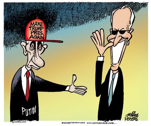 Week in cartoons: Biden and Putin,  Juneteenth and more