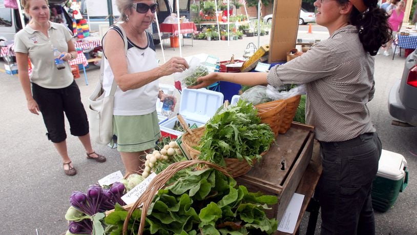 This year’s weekly Oxford Farmer’s Market welcomes five new vendors. STAFF FILE PHOTO
