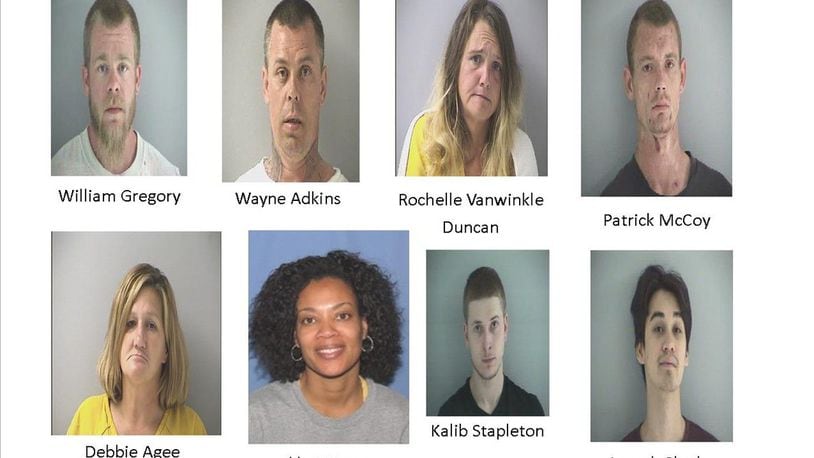 The Butler County Undercover Regional Narcotics Taskforce (B.U.R.N.) conducted a county-wide sweep on individuals who had outstanding drug-related warrants and arrested 14 people during the operation.