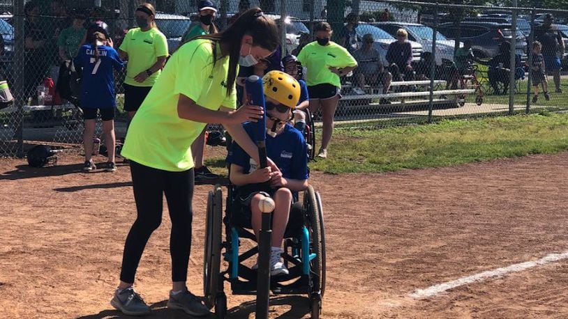 Players and coaches with the Mason Challenger League will play in 2024 at the new Adaptive Ball Fields at Makino Park. The Adaptive Ball Fields are designed to be used by players who use mobility devices such as wheelchairs or walkers, those who have difficulty running, those who have developmental disabilities. MASON CHALLENGER LEAGUE/CONTRIBUTED