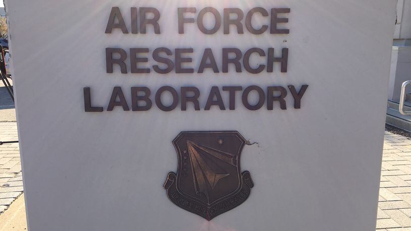The Air Force Research Laboratory is headquartered at Wright-Patterson Air Force Base. BARRIE BARBER/STAFF