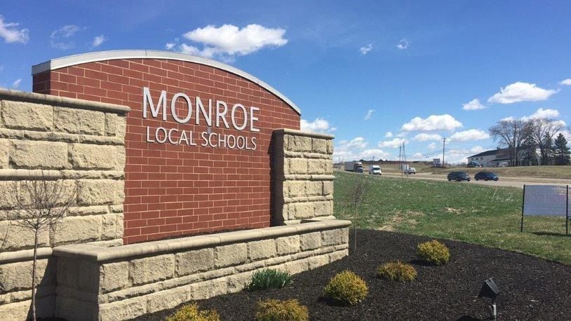 Monroe Local Schools will use 29 acres that the district owns between Macready Avenue and Elm Street for the potential construction of a new school building. STAFF FILE PHOTO