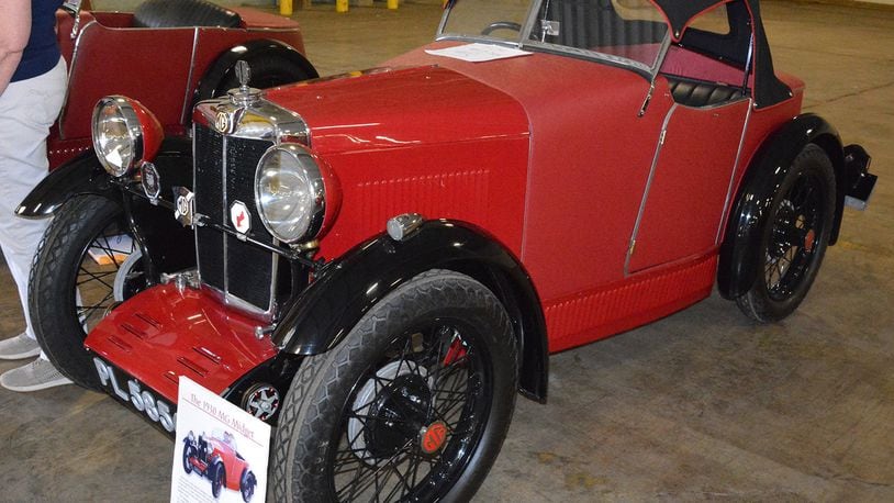 This 1930 MG Midget will be shown at the 11th annual Dayton Concours d’Elegance at Carillon Park Sept. 17. Contributed photo