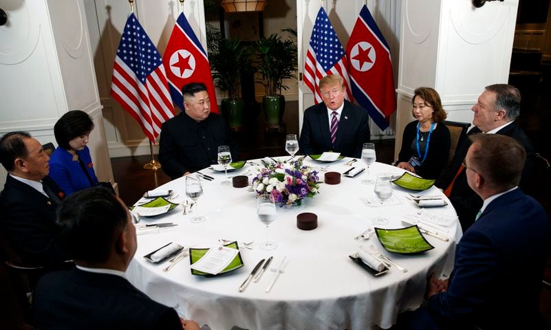 Photos: Trump meets with North Korea's Kim Jong Un in Vietnam