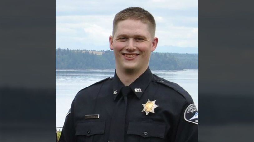 Authorities in Washington said Pierce County Deputy Cooper Dyson, 25, died in a car crash while responding as backup to a domestic violence call on Saturday, Dec. 21, 2019.