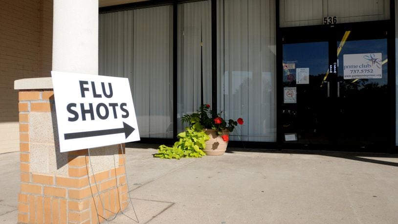 Health professionals say a flu shot is the best way to prevent the flu, but not foolproof. They also recommend everyday health practices, like washing hands and staying home if you’re sick. FILE
