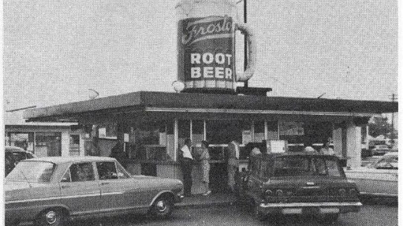 Frostop Root Beer, which got its start in Springfield in 1926 and is how headquartered in Columbus, has signed a deal with Speedway stores to sell its sodas in 75 Speedway convenience stores in the Dayton-Columbus area. In their heyday in the 1950s and '60s, there were 350 Frostop drive-ins such as this one throughout the country.