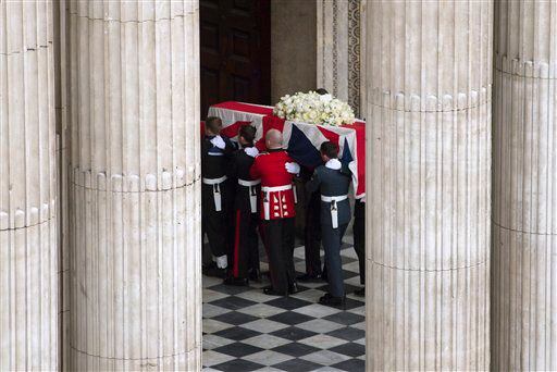 Margaret Thatcher funeral