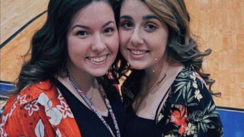 Edgewood High Schools sophomore Savannah Schlueter (right) and her friend - junior Caila Nagel - were injured and hospitalized after their vehicle was involved in a crash with another vehicle early Wednesday morning in Fairfield. Fairfield Police continue to investigate the crash.(Provided Photo/Journal-News)