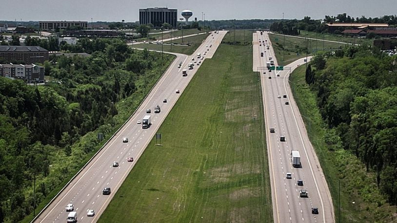 Traffic on Interstate 75 is expected to be heavy on this Memorial Day weekend. AAA projects 42.3 million Americans will travel 50 miles or more from home, a 7% increase over 2022. JIM NOELKER/STAFF