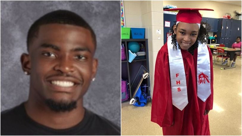 The deaths of two recent Fairfield High School graduates in a span of about 48 hours has left the Fairfield school community shaken. Last week saw Fairfield football star Antaun Hill Jr. (left), 18, fatally wounded by gunfire during a fight late Wednesday night. Then on Friday evening, fellow Fairfield graduate Franquie Johnson, 20, died unexpectedly while at home.(Provided Photos/Journal-News)