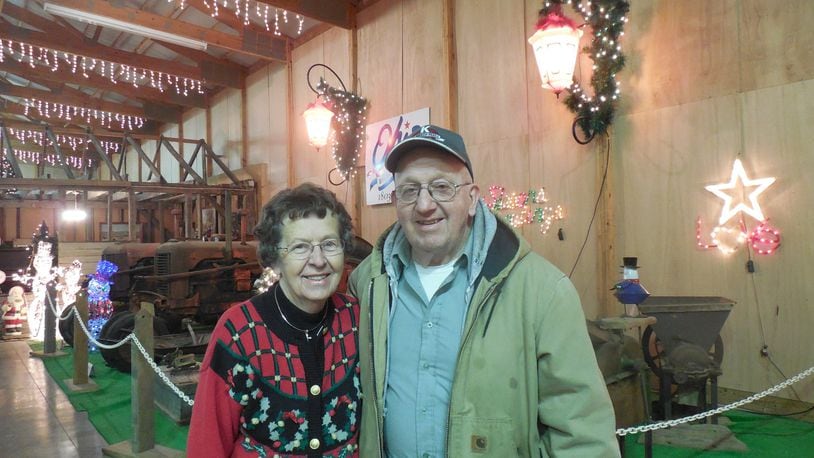 FILE PHOTO: Janet and Bob Niederman present the family farm’s free Walk Thru the Bible Christmas Display, an attraction that drew more than 10,000 guests annually, in the 2015 installment of the event. GINNY MCCABE