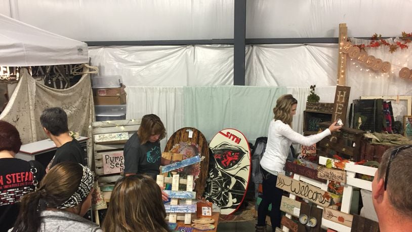 Billed as a traveling boutique show with a vintage flair, the Ruffles & Rust Expo is scheduled for Saturday, March 18, and Sunday, March 19, at the Butler County Fairgrounds. CONTRIBUTED