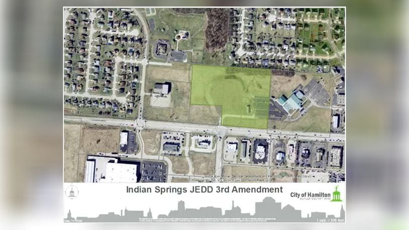 Hamilton and Fairfield Twp. are considering the expansion of its 1996 joint economic development district (JEDD) agreement. Hamilton City Council already approved legislation amending the agreement and expanding the district by nearly 11 acres. Fairfield Twp. will consider the agreement amendment on Feb. 14. PROVIDED